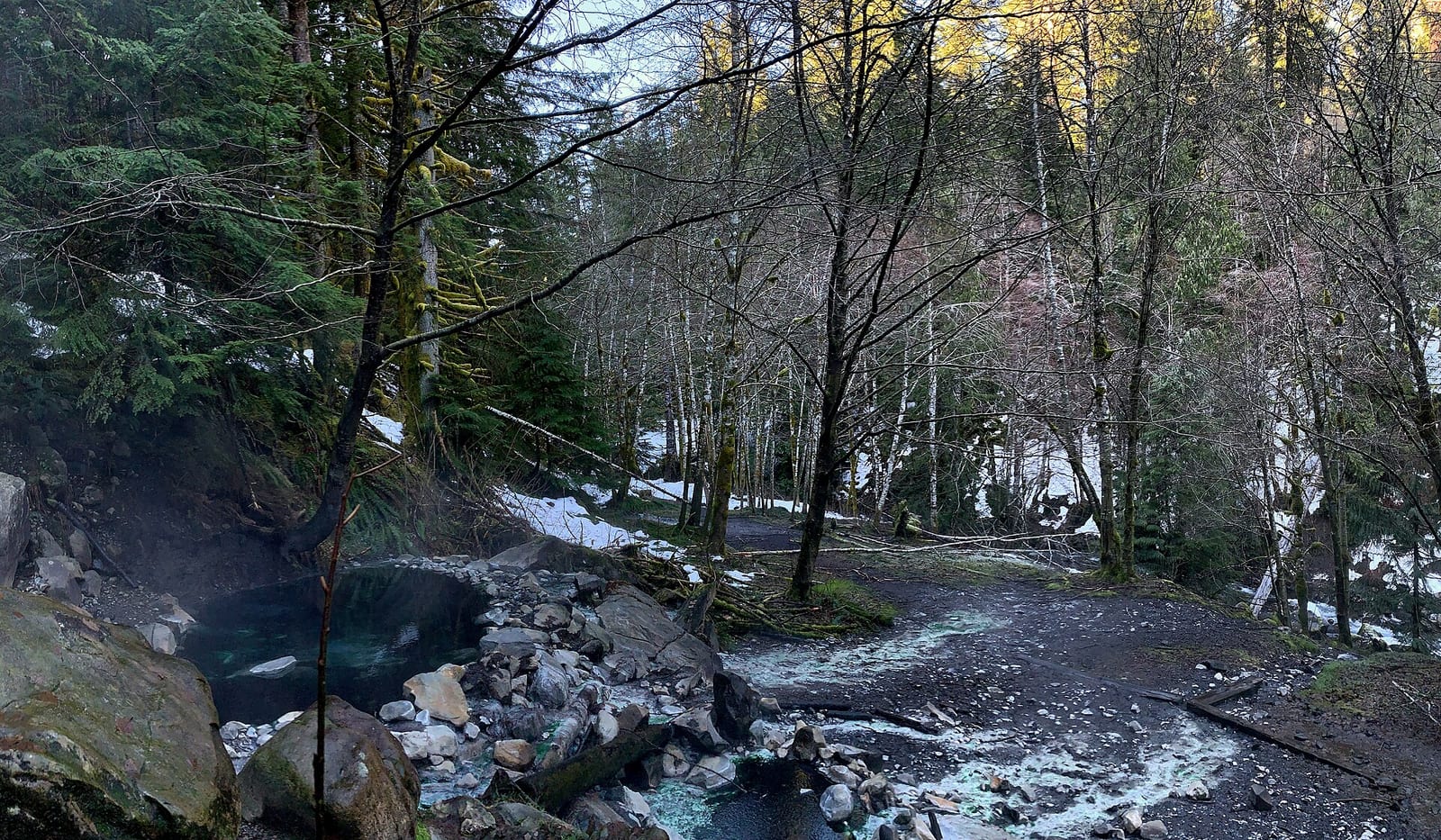 Olympic Hot Springs — natural hot spring in Olympic Hot Springs, WA