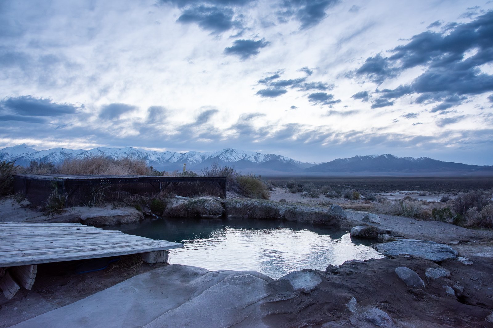 Spencer Hot Springs photo — natural hot spring in Austin, NV, primitive/backcountry
